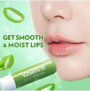 Balsam pentru buze Aloe Vera Lip Therapy, 4.8 g, Vaseline - Img 4