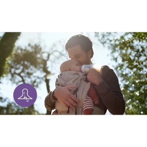 Biberon anti-colici pentru +0 luni Natural Response SCY670/01, 125ml, Philips Avent - Img 5