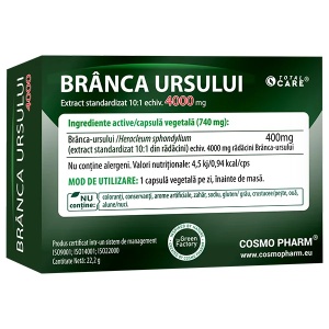 Branca Ursului 4000 Total Care, 30 capsule, Cosmopharm - Img 2
