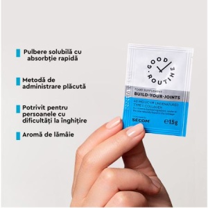 Build Your Joints Good Routine, 30 plicuri, Secom - Img 2