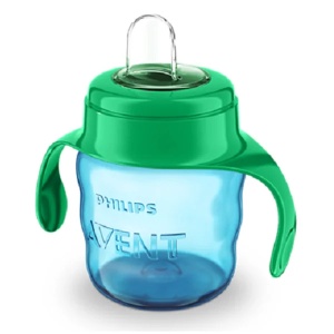 Cana cu tetina de formare si manere 6luni+ SCF551/05, 200 ml, Philips Avent
