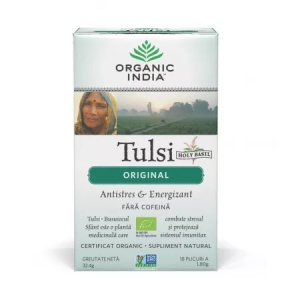 Ceai Bio Tulsi Original, 18 plicuri, Organic India