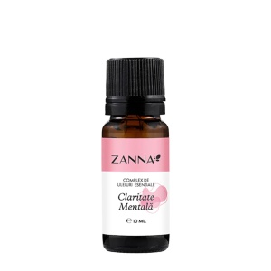 Complex de uleiuri esentiale claritate mentala, 10 ml, Zanna
