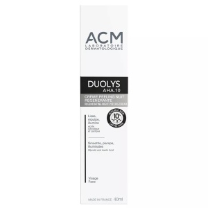 Crema peeling regeneratoare de noapte Duolys AHA.10, 40ml, ACM - Img 2
