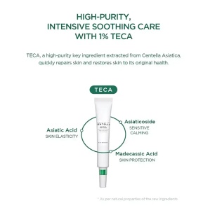 Cremă pentru față anti-imperfecțiuni Madagascar Centella Tea-Trica Spot, 20 ml, Skin1004 - Img 3