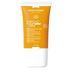 Crema spuma Uveblock Velvet SPF50+, 40 ml, IsisPharma