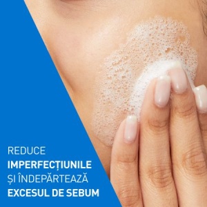 Gel de curatare spumant anti-imperfectiuni pentru ten cu tendinta acenica, 473 ml, Cerave - Img 8