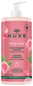 Gel de dus cu efect calmant, Very Rose, 750 ml, Nuxe