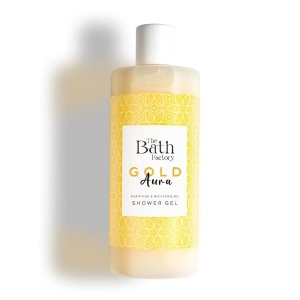 Gel de Dus Gold Aura, 400 ml, The Bath Factory
