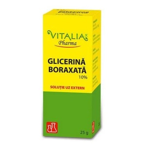 Glicerina boraxata, 25g, Vitalia