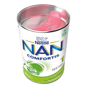 Lapte praf Nan 1 Comfortis +0 luni, 800g, Nestle - Img 3