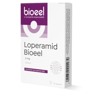 Loperamid, 2 mg, 10 capsule, Bioeel