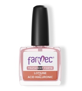 Lotiune cu acid hialuronic pentru unghii Tratament Forte, 11 ml, Farmec - Img 2