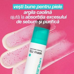 Masca de curatare pentru ten acneic lear Start Clearing Fizz Mask, 50 ml, Dermalogica - Img 4
