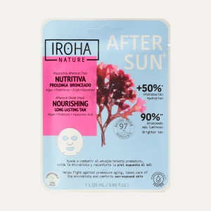 Masca nutritiva pentru fata dupa soare Nourishing Aftersun, 25 ml, Iroha - Img 1