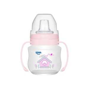 Pahar care nu curge cu mâner, 125 ml, cod 753, Wee Baby - Img 2