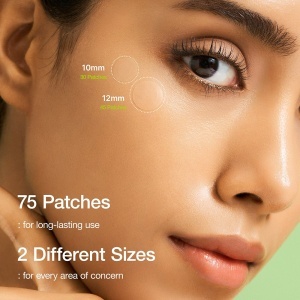 Plasturi hidrocoloidali cu ceramide pentru cosuri Ultra-Thin Spot Cover Patch, 75 bucati, Anua - Img 7