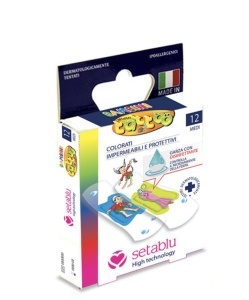 Plasturi pentru copii tattoo, 12 bucati, Setablu