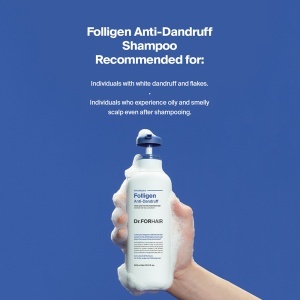 Sampon antimatreata si fortifiant Folligen Anti-Dandruff, 500 ml, Dr.FORHAIR - Img 3