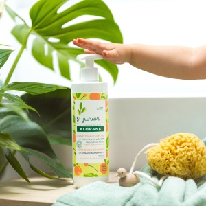 Sampon cu aroma de piersica, 500 ml, Klorane Junior - Img 2