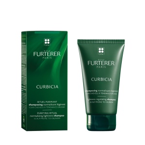 Sampon purifiant pentru scalp cu tendinta de ingrasare Curbicia, 150 ml, Rene Furterer - Img 2