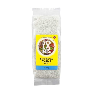 Sare Celtica fina 250 g, Solaris