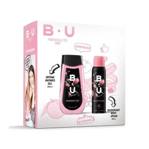 Set BU Absolute Me gel de dus 250 ml si deodorant spray 150 ml, STR8