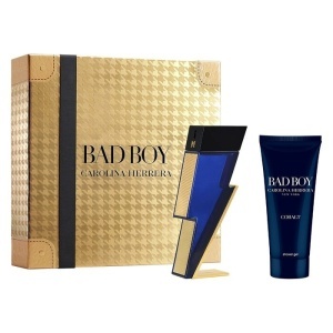 Set Carolina Herrera Bad Boy, apă de toaletă 100 ml + gel de duș 100 ml