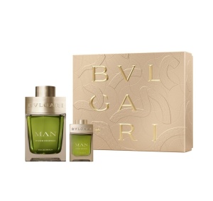 Set Man Wood Essence: Apa de parfum 100 ml + Apa de parfum 15 ml, Bvlgari