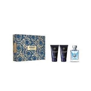 Set Pour Homme Dylan Blue Apa de toaleta 50 ml + Gel de Duș 50 ml + After Shave 50 ml, Versace