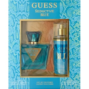 Set Seductive Blue: Apa de Toaleta 75 ml + Spray de Corp 125 ml, Guess