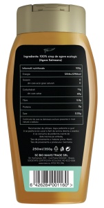 Sirop de Agave Light Ecologic/BIO, 250 ml, Niavis - Img 2