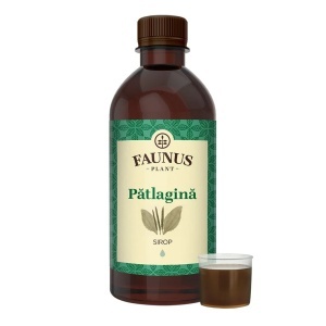 Sirop Pătlagină, 500 ml, Faunus Plant