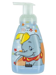 Spuma pentru maini si dus pentru copii Dumbo, 300 ml, Disney