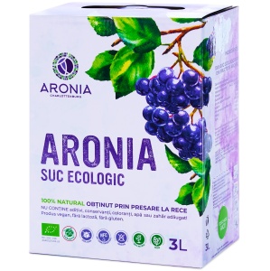 Suc de aronia ECO, 3L, Aronia Charlottenburg