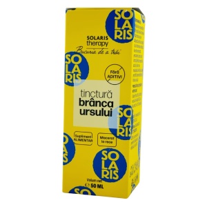 Tinctură Brânca Ursului, 50 ml, Solaris - Img 2