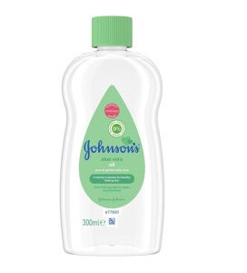 Ulei de corp cu Aloe Vera Johnson's Baby, 300 ml, Johnson&Johnson
