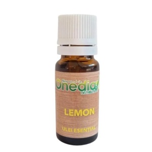 Ulei esential de lemon, 10 ml, Onedia