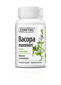 Bacopa Monnieri, 30 capsule, Zenyth
