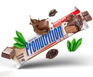 Baton proteic cu ciocolata, 55g, Pro Nutrition