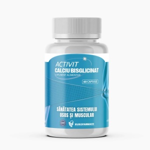 Calciu bisglicinat Activit, 60 capsule, Eurofarmaco