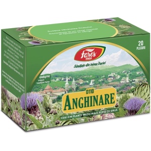 Ceai de Anghinare frunze D110, 20 plicuri, Fares