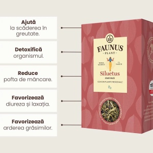 Ceai Siluetus, 90 g, Faunus Plant - Img 4