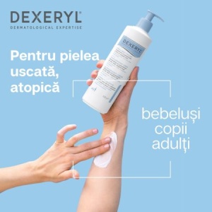 Crema emolienta pentru piele uscata si atopica, 500 g, Dexeryl - Img 4