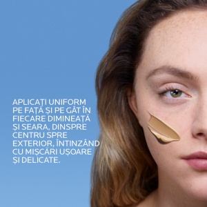 Crema hidratanta uniformizatoare Toleriane Sensitive, Nuanta Medium, 50 ml, La Roche-Posay - Img 4