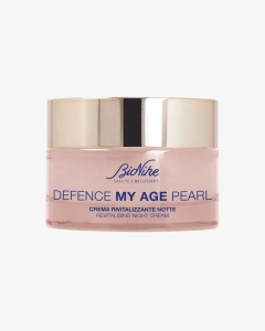 Crema revitalizanta de noapte Defence My Age Pearl, 50 ml, BioNike - Img 1