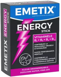 Emetix Energy Stick, 10 plicuri, Fiterman