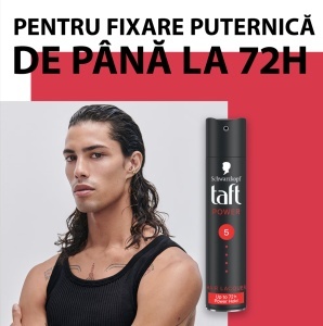 Fixativ Taft Power nr. 5, Fixare Ultra Puternică, 250 ml, Taft - Img 3