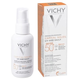 Fluid cu protectie solara SPF 50+ pentru fata Capital Soleil, 40 ml, Vichy