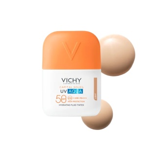 Fluid hidratant colorat SPF 50 Capital Soleil UV AQUA, 50 ml, Vichy - Img 4